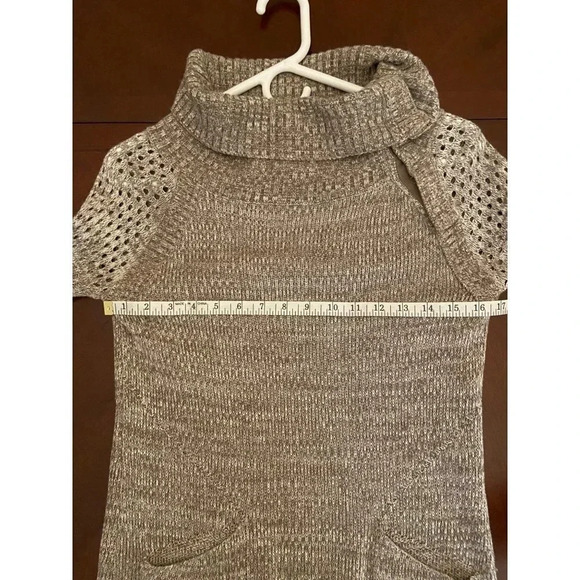 Prana Archer Sweater Dress in Earth Gray Brown Small - Picture 11 of 11